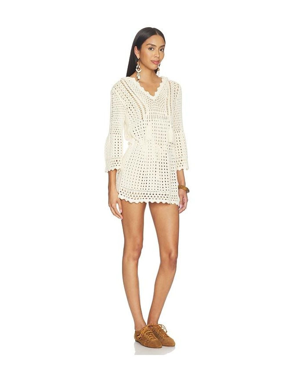 Isabel Marant White Zelnie Dress