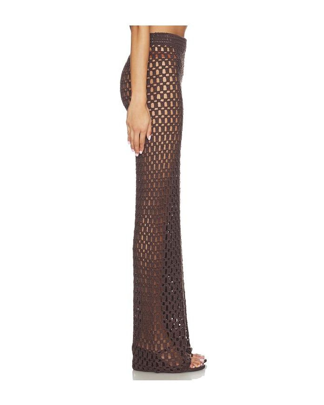 MORE TO COME Brown Rue Pant