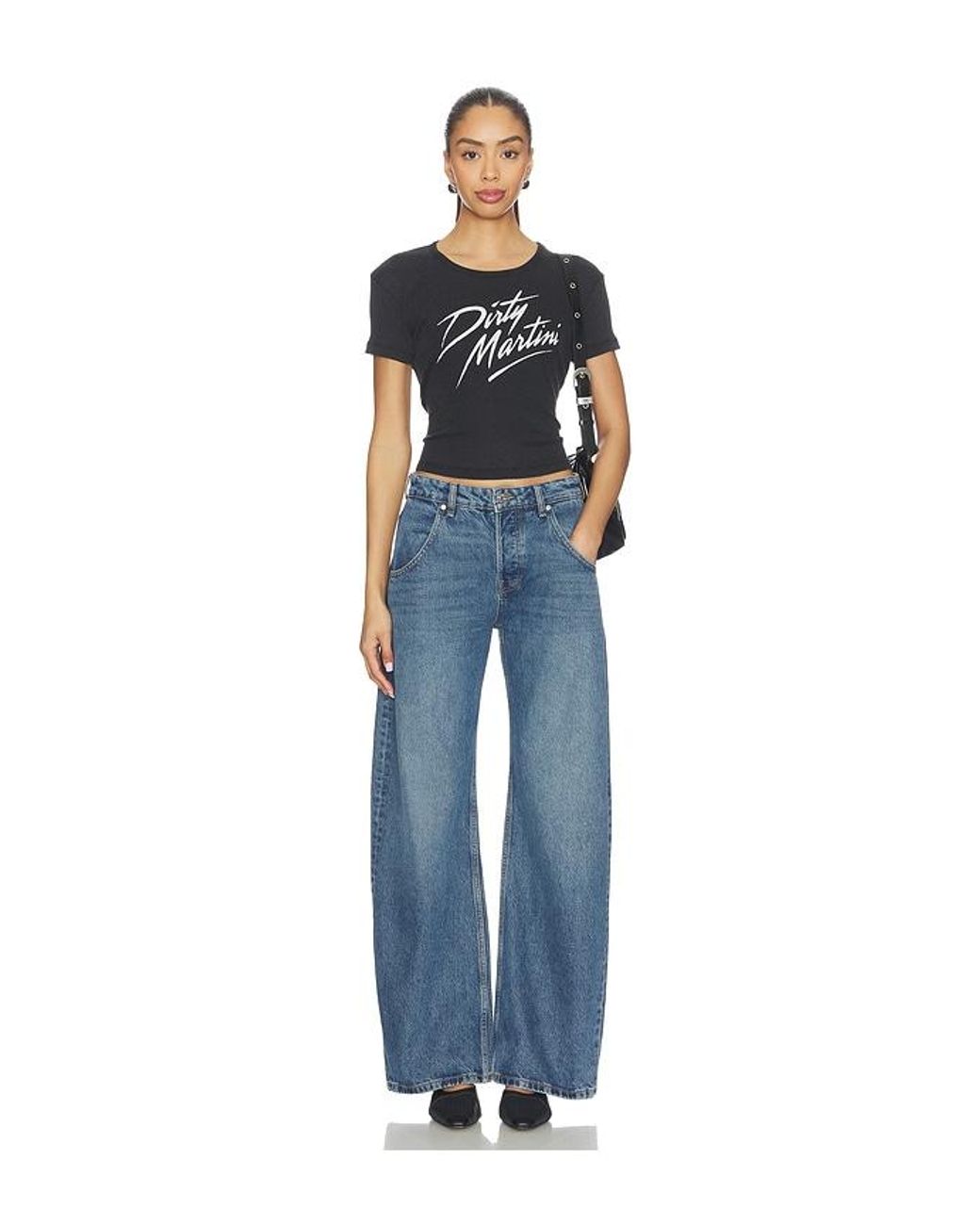 The Laundry Room Blue Dirty Martini Baby Tee