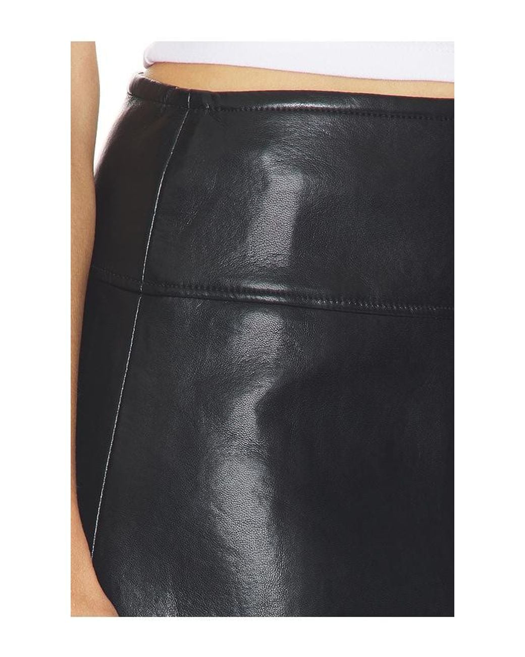 Citizens of Humanity Black Soraya Knee Length Skirt