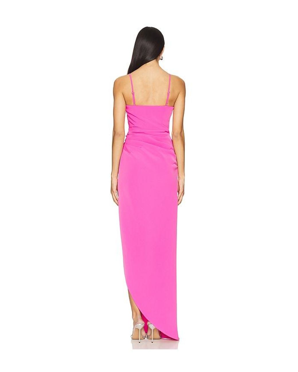 Lovers + Friends Pink Sabrina Gown