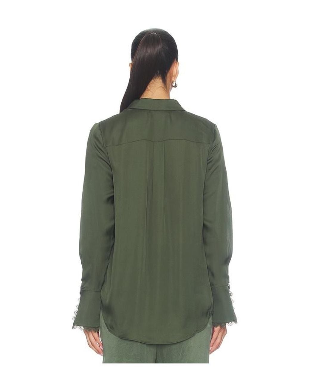 Hevron Green Soraya Shirt
