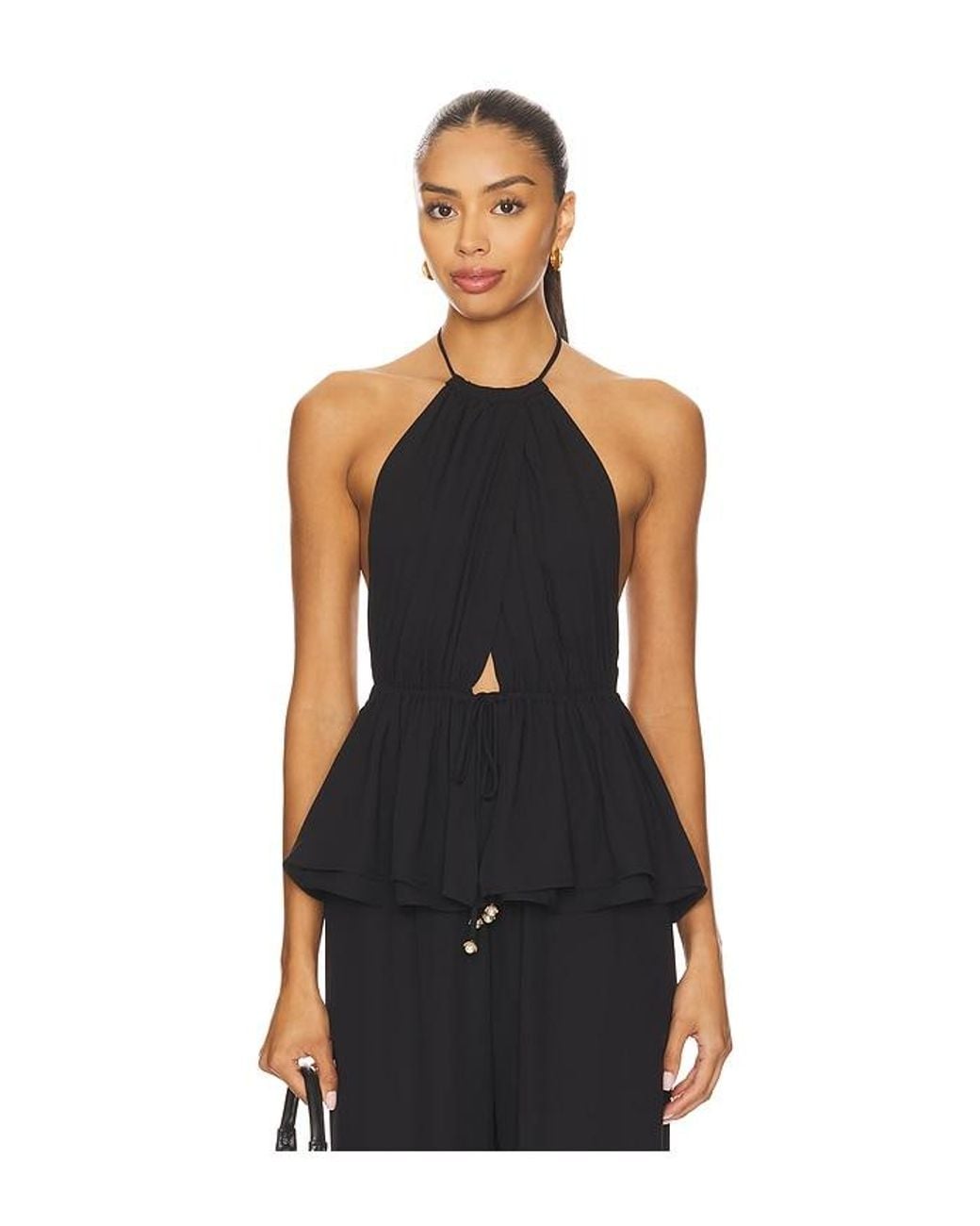 Kimberly Taylor Black Mallorca Top