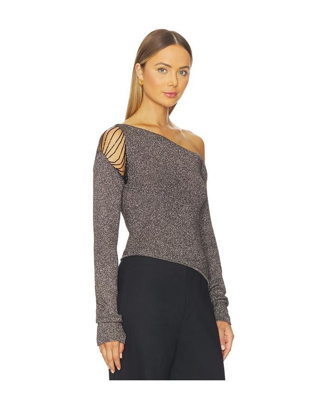 MAY MASHIAH Black Annie Top
