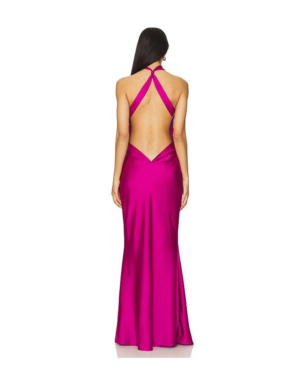 Runaway the Label Pink Chara Maxi Dress