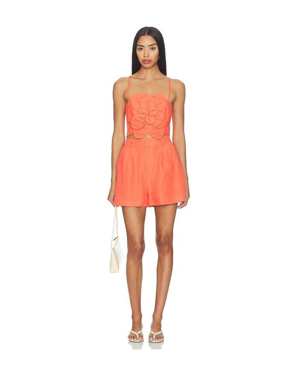 Yumi Kim Orange Piko Short