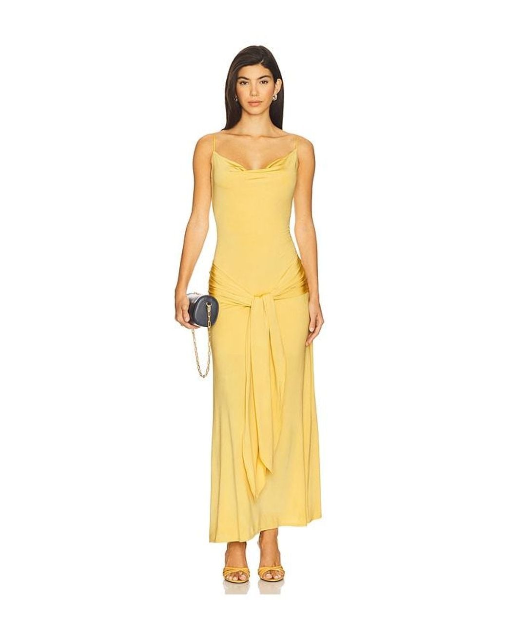 Anna October Yellow Selena Gown