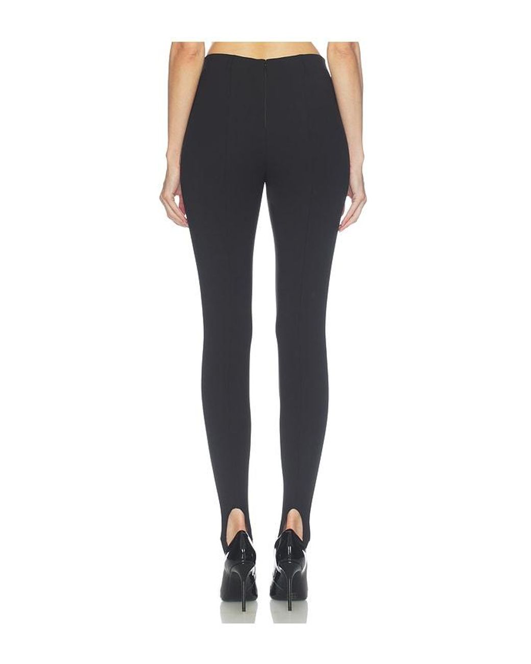 Camila Coelho Blue Lucent Stirrup Pants
