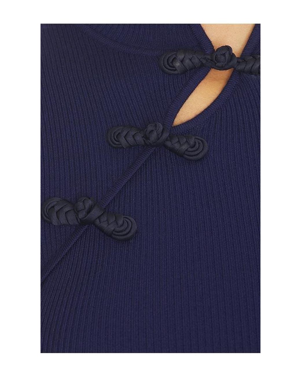 SAU LEE Blue Denali Dress