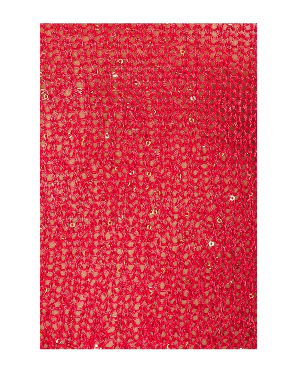 superdown Red Miranda Knit Top