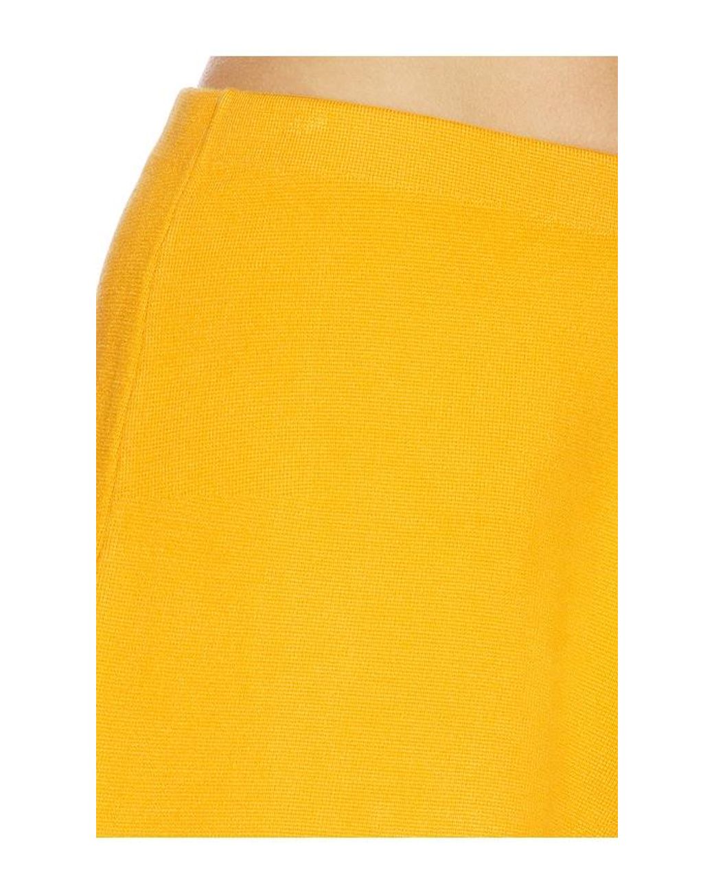 Cult Gaia Yellow Ace Short