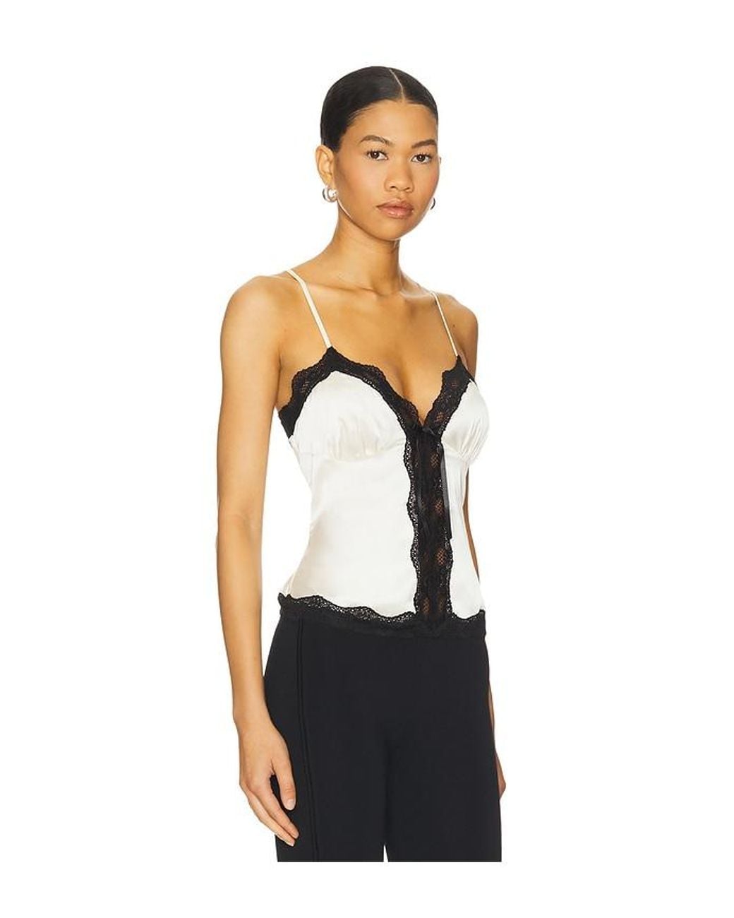 GUIZIO White Blair Top