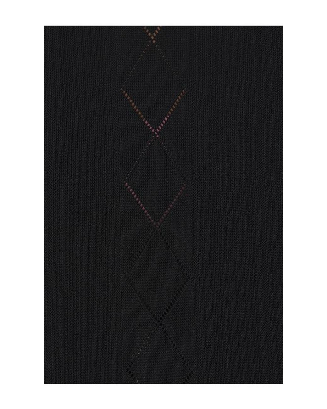 LPA Black Jonna Midi Dress