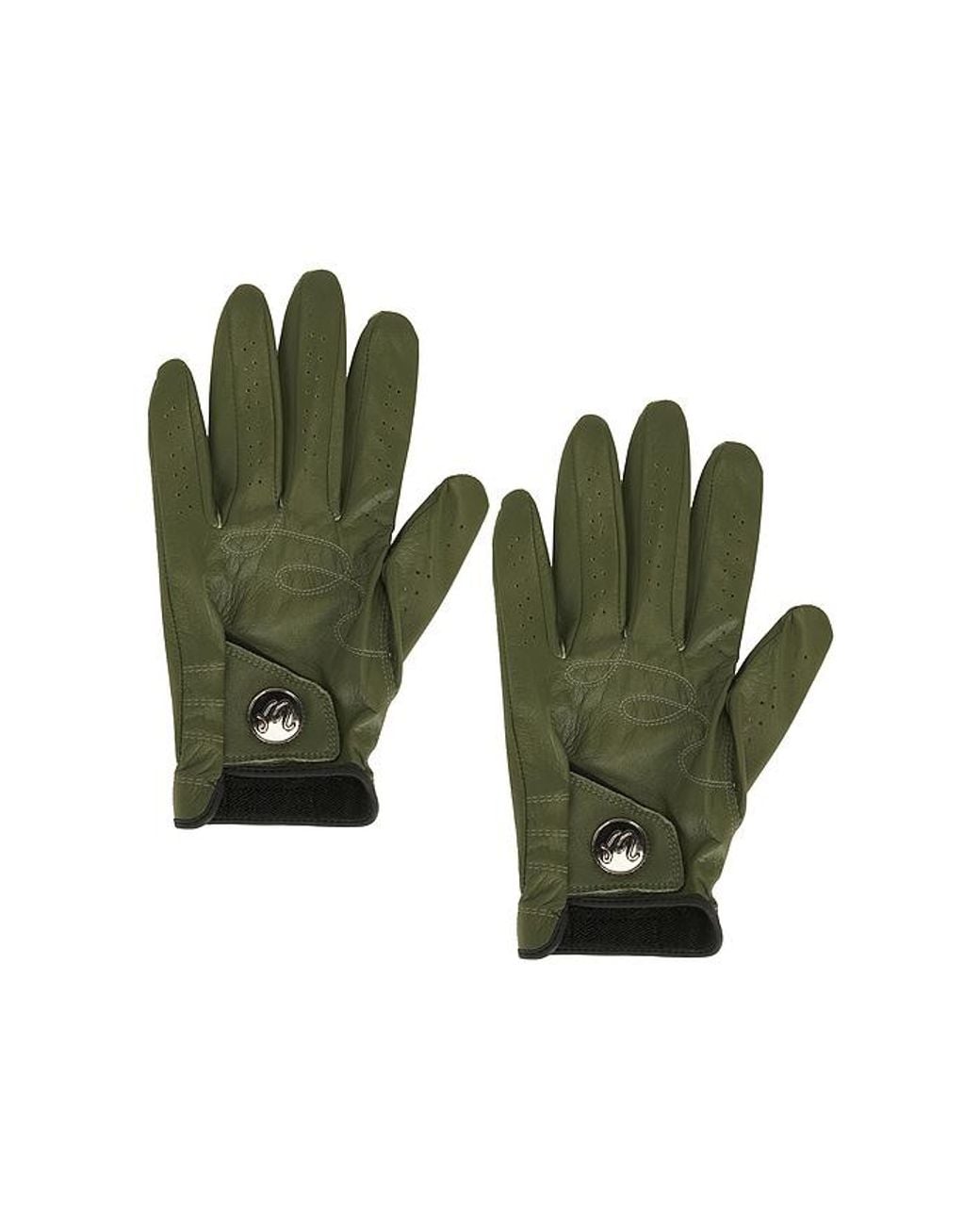 Malbon Handschuhe Division in Green für Herren