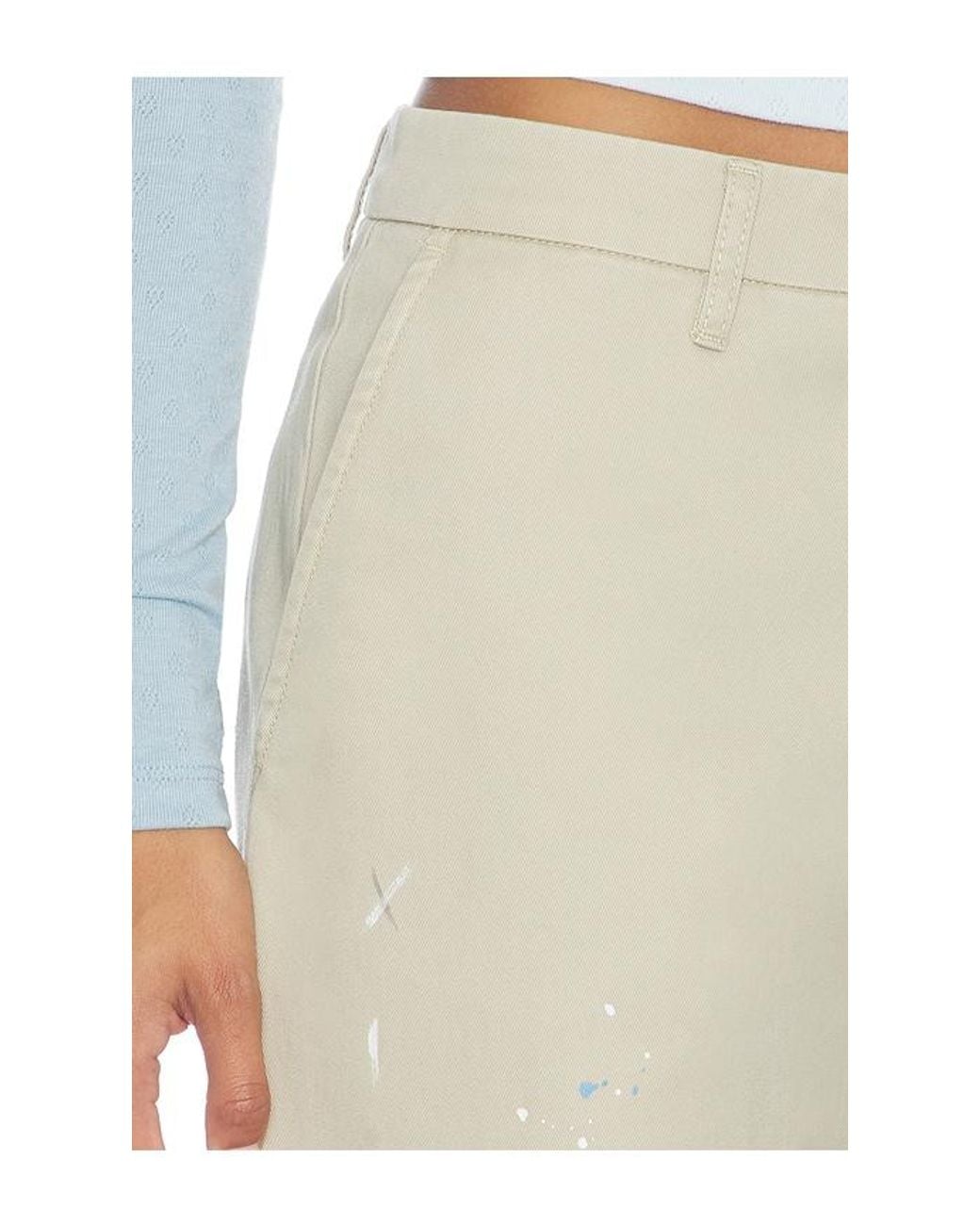 Still Here White Painter Slacks