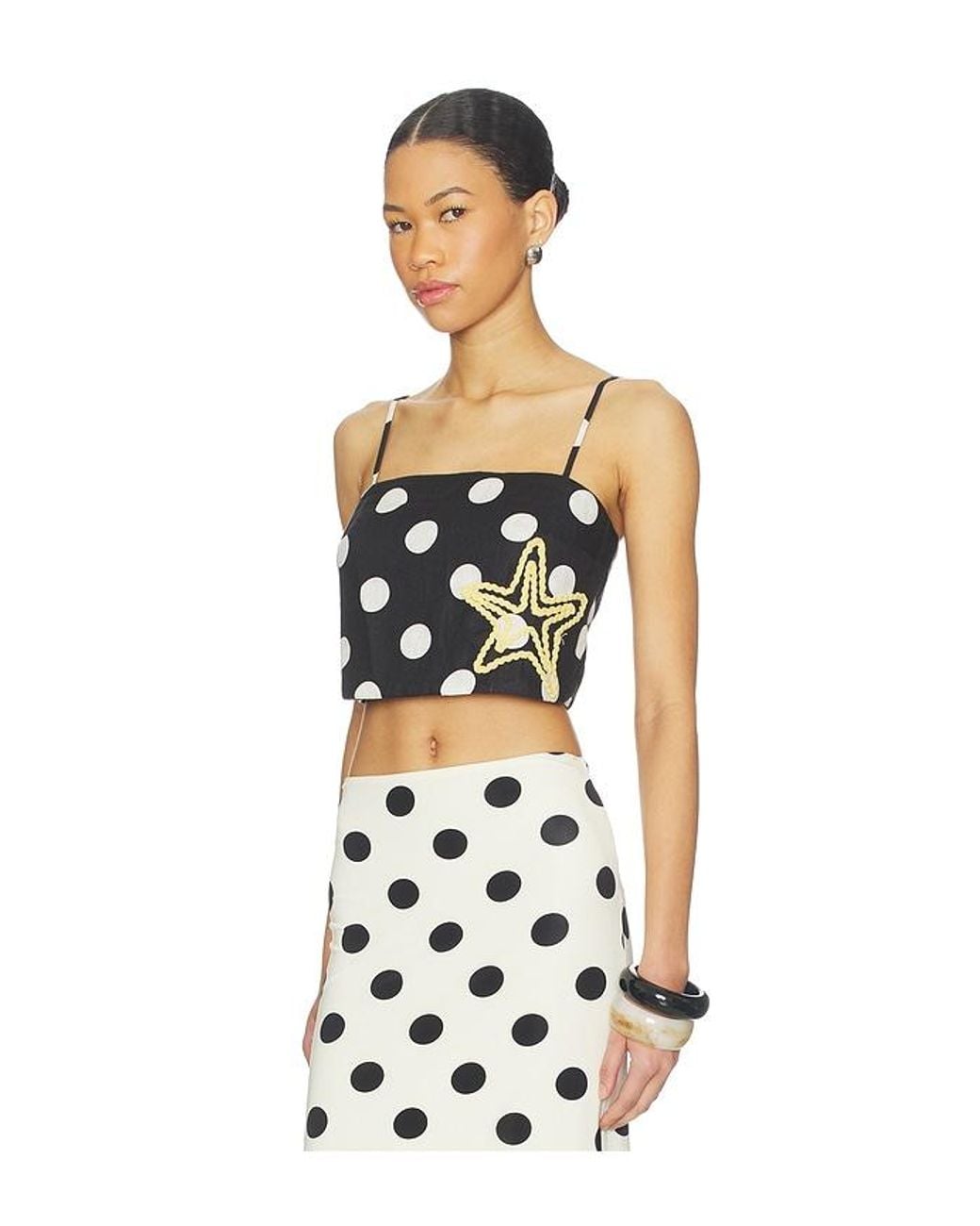 Cala De La Cruz White Ariella Top