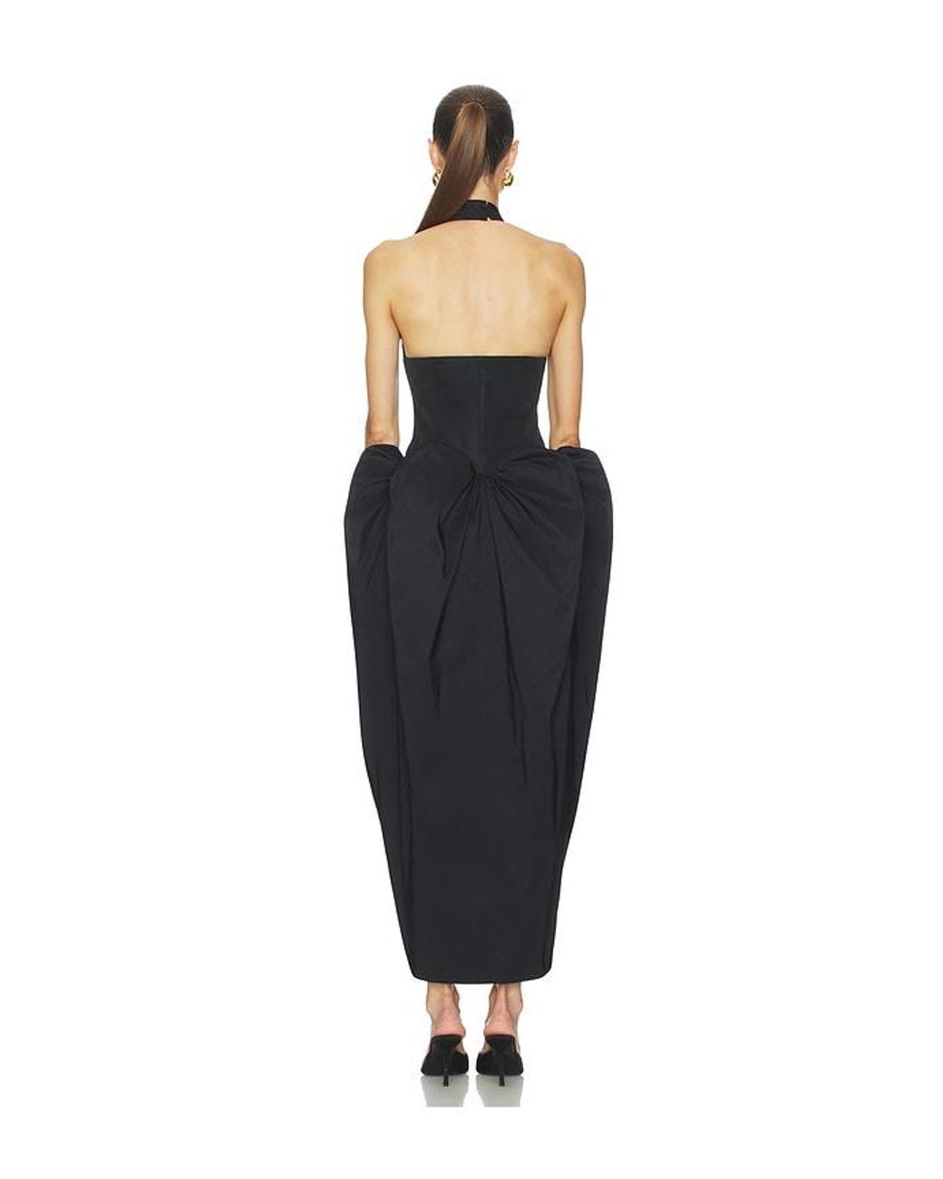 Cult Gaia Black Samya Dress