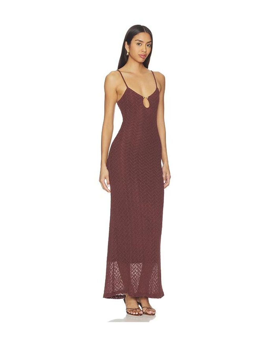superdown Purple Kailani Maxi Dress