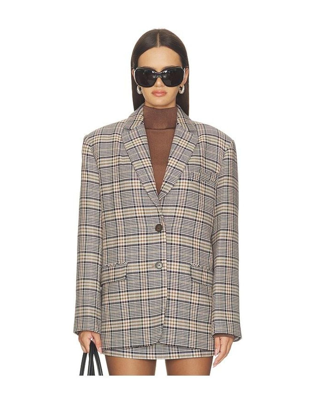 Anine Bing Brown Quinn Blazer