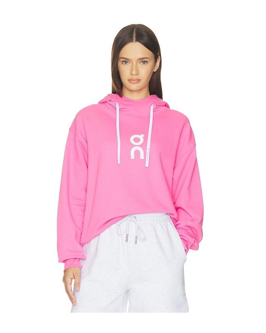 On Shoes Pink Club Hoodie