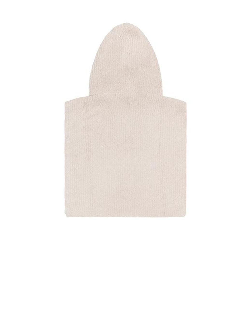 Barefoot Dreams White Cozychic Ribbed Balaclava