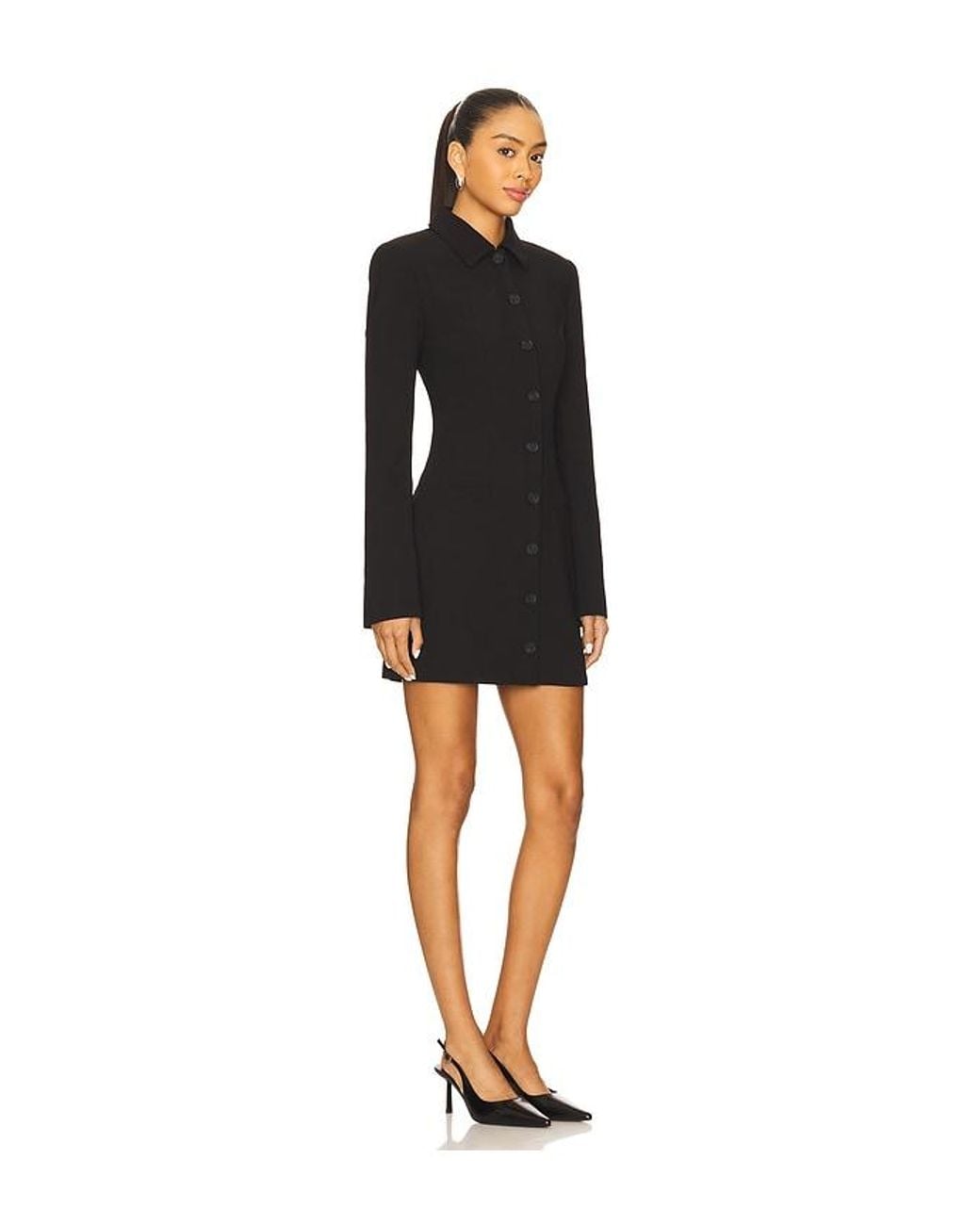 Lovers + Friends Black Anja Mini Dress