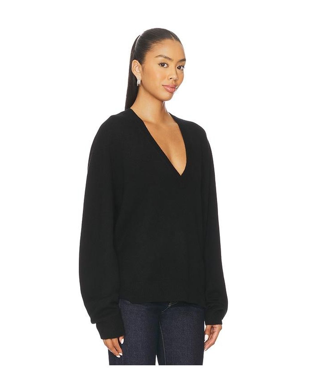 Nili Lotan Black Feron Sweater
