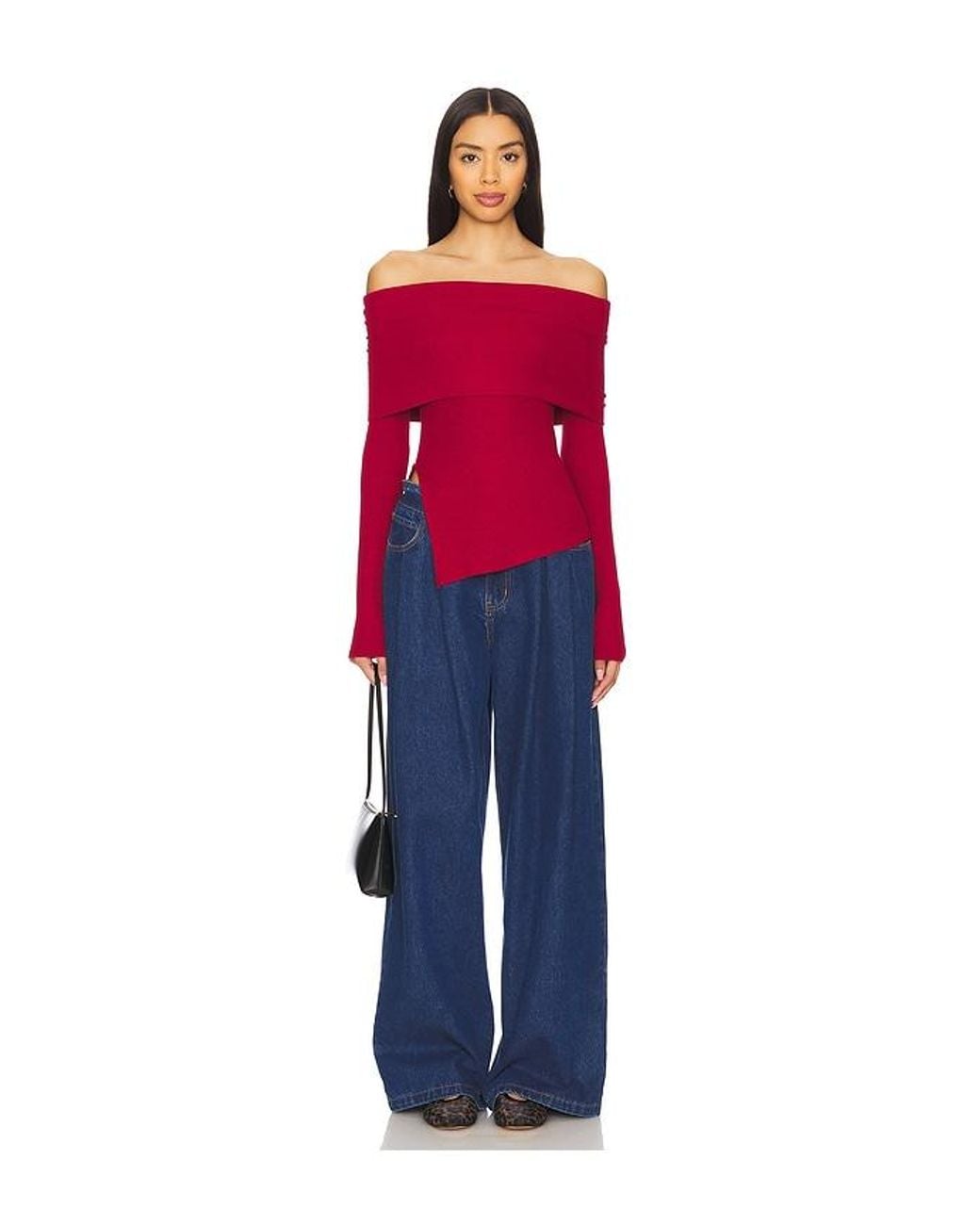 Dex Top En Color Burgundy Talla (También En Xs) Lovers + Friends de color Red