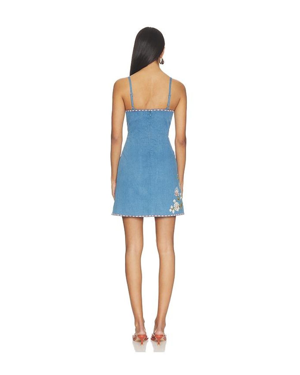 Veronica Beard Blue Chester Dress