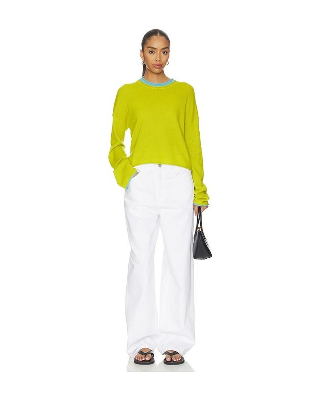 La Ligne Yellow Dominick Sweater