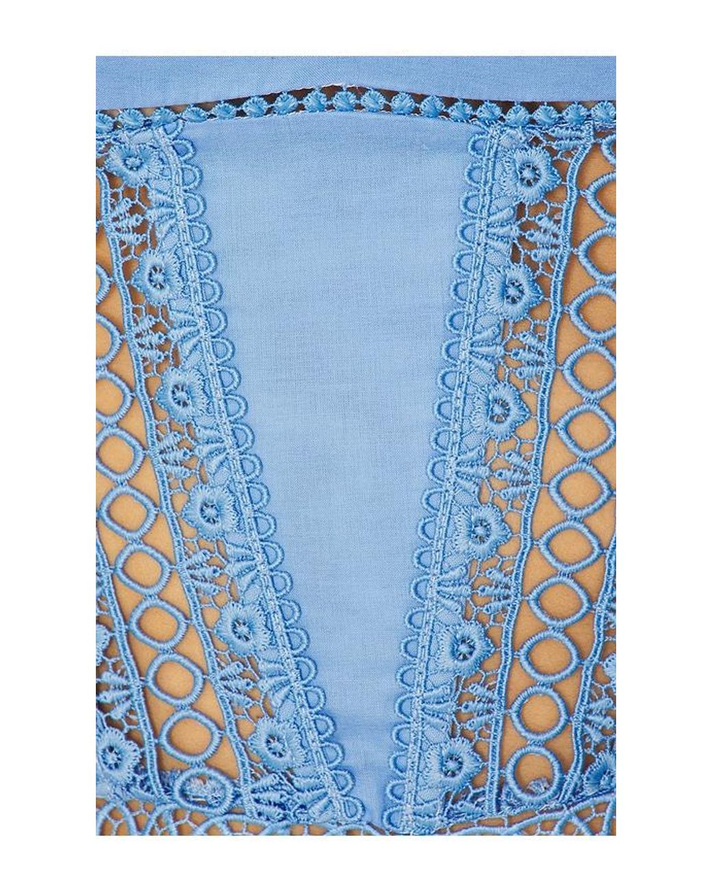 Charo Ruiz Blue Poppy Top