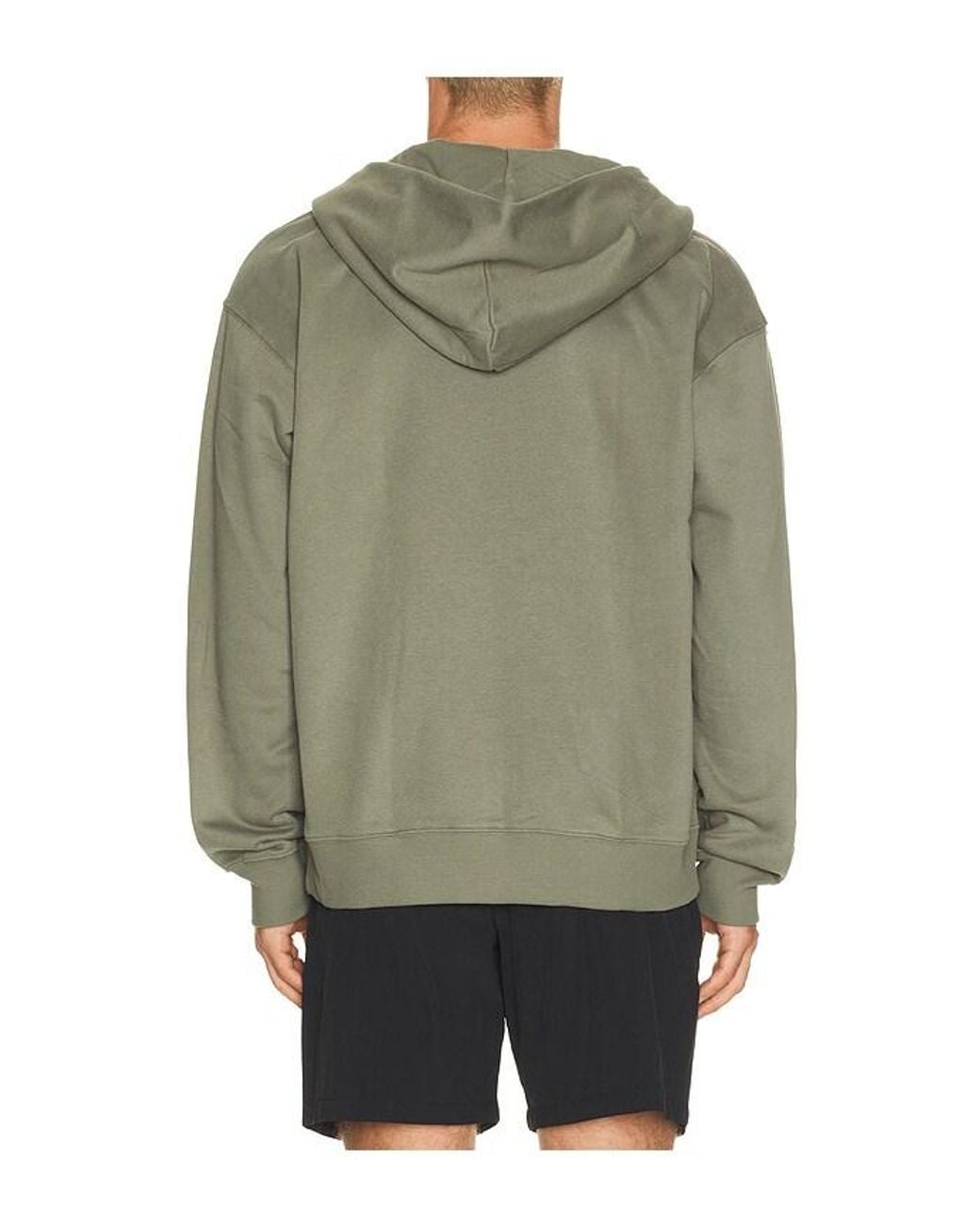 Beyond Yoga Green Luxefleece Zip Up Hoodie for men