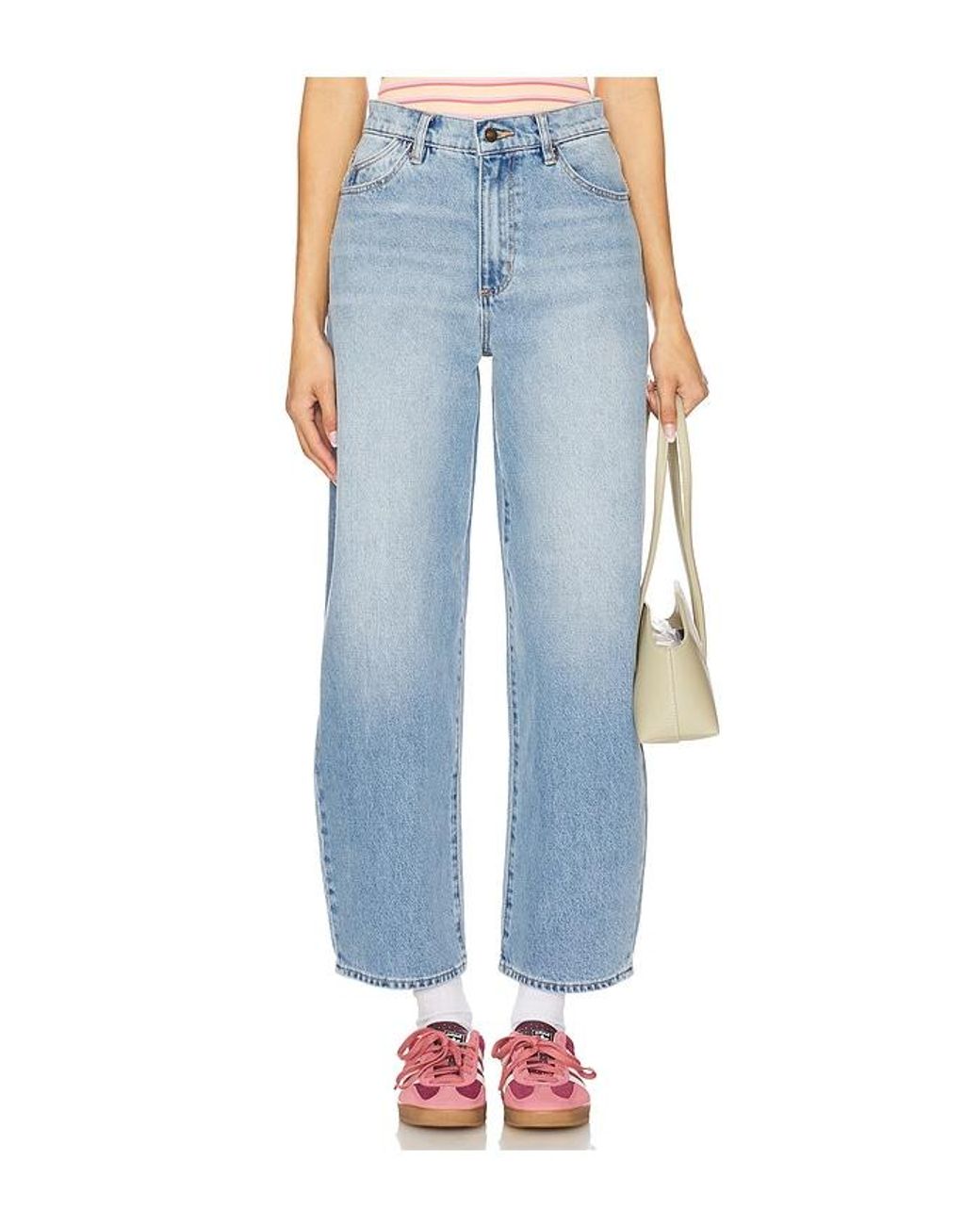 Rolla's Blue Gigi Barrel Jeans
