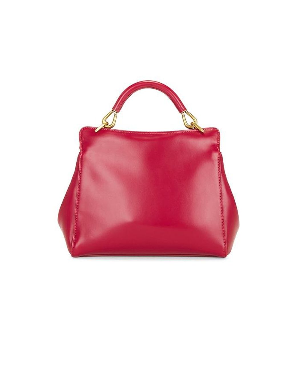 JW PEI Red Lucia Classic Top Handbag