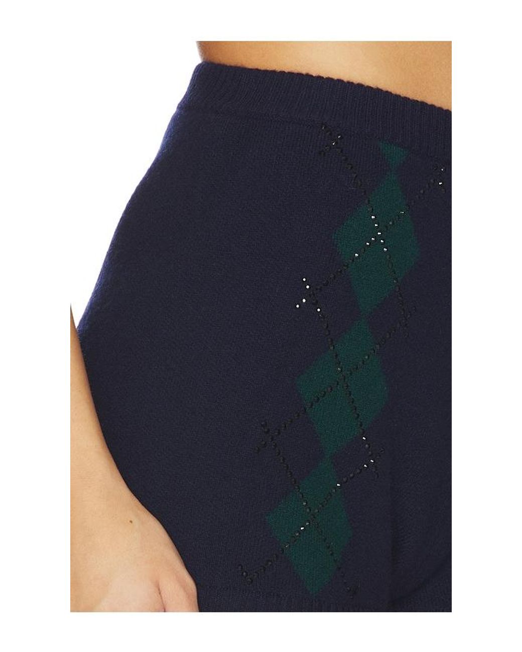 retroféte Blue Filomina Embellished Short