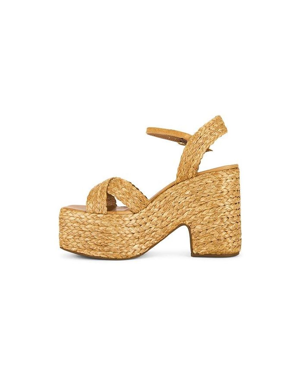 Raye Metallic Plateauschuhe Wallis