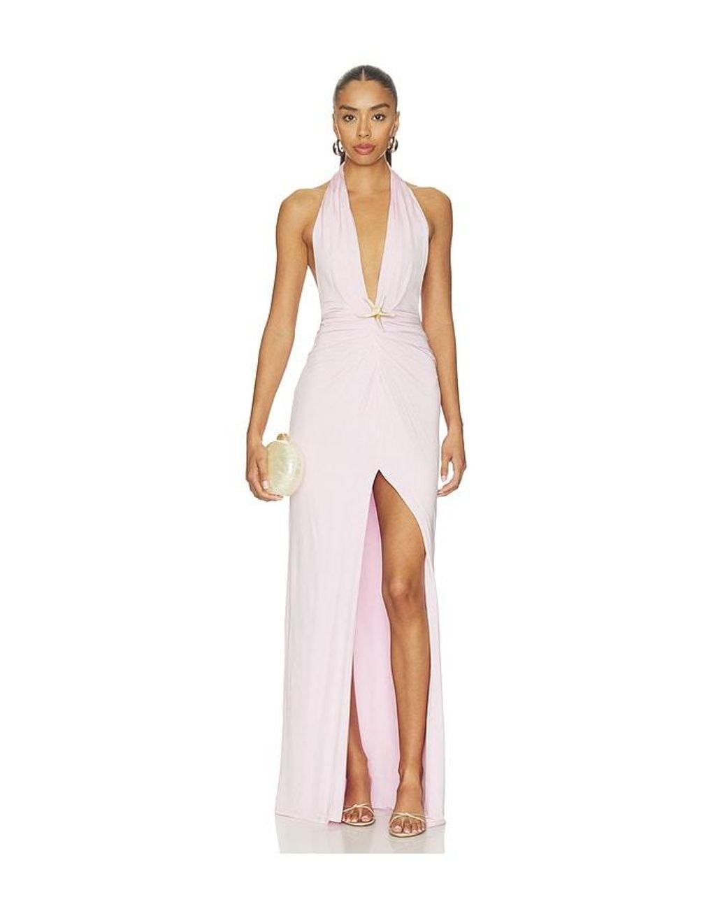Lovers + Friends White Reeve Gown