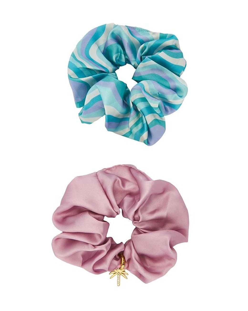 Frasier Sterling Blue Low Tide Scrunchie Set