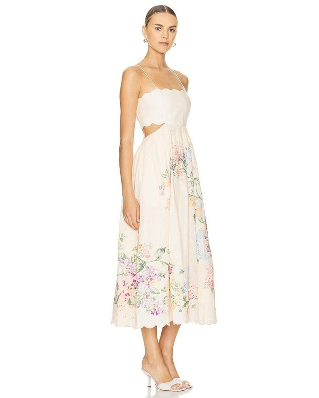 chinese dress ladies Floral Holiday Dress Pre-Order / Xs