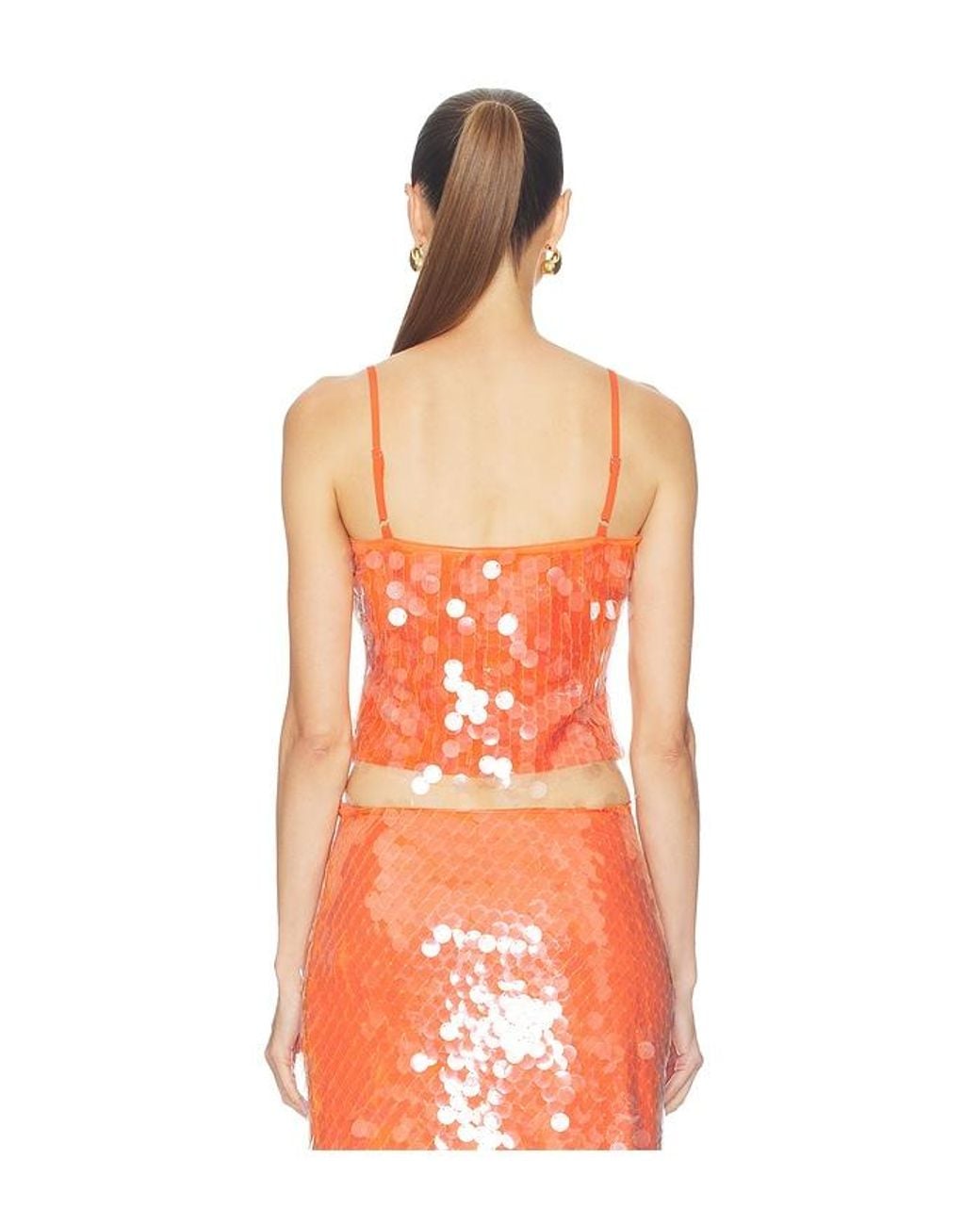 SNDY'S Orange X Revolve Calliope Top