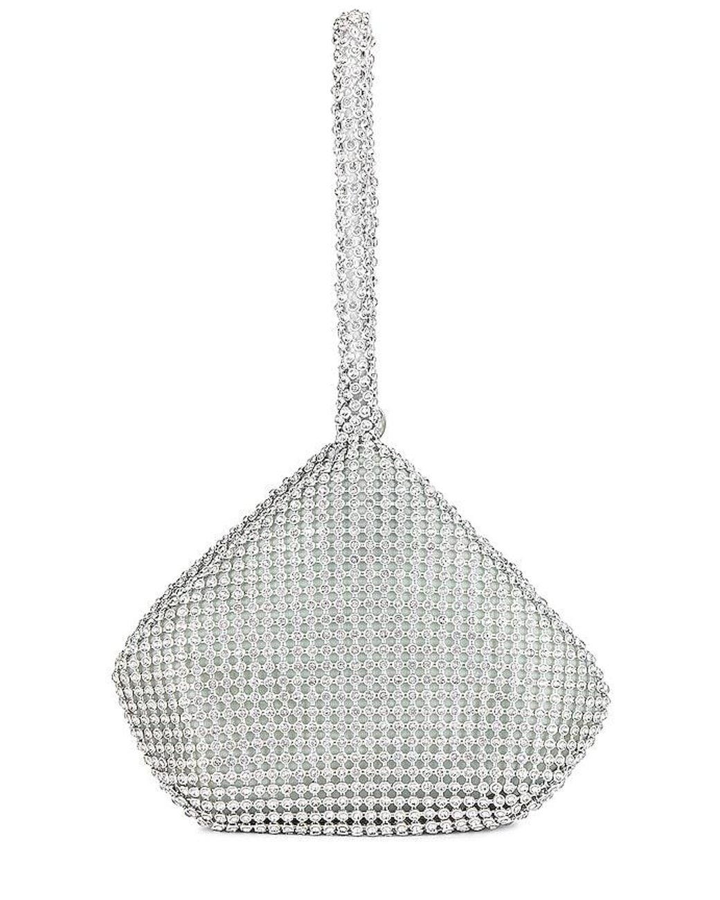 superdown White Sonia Crystal Bag