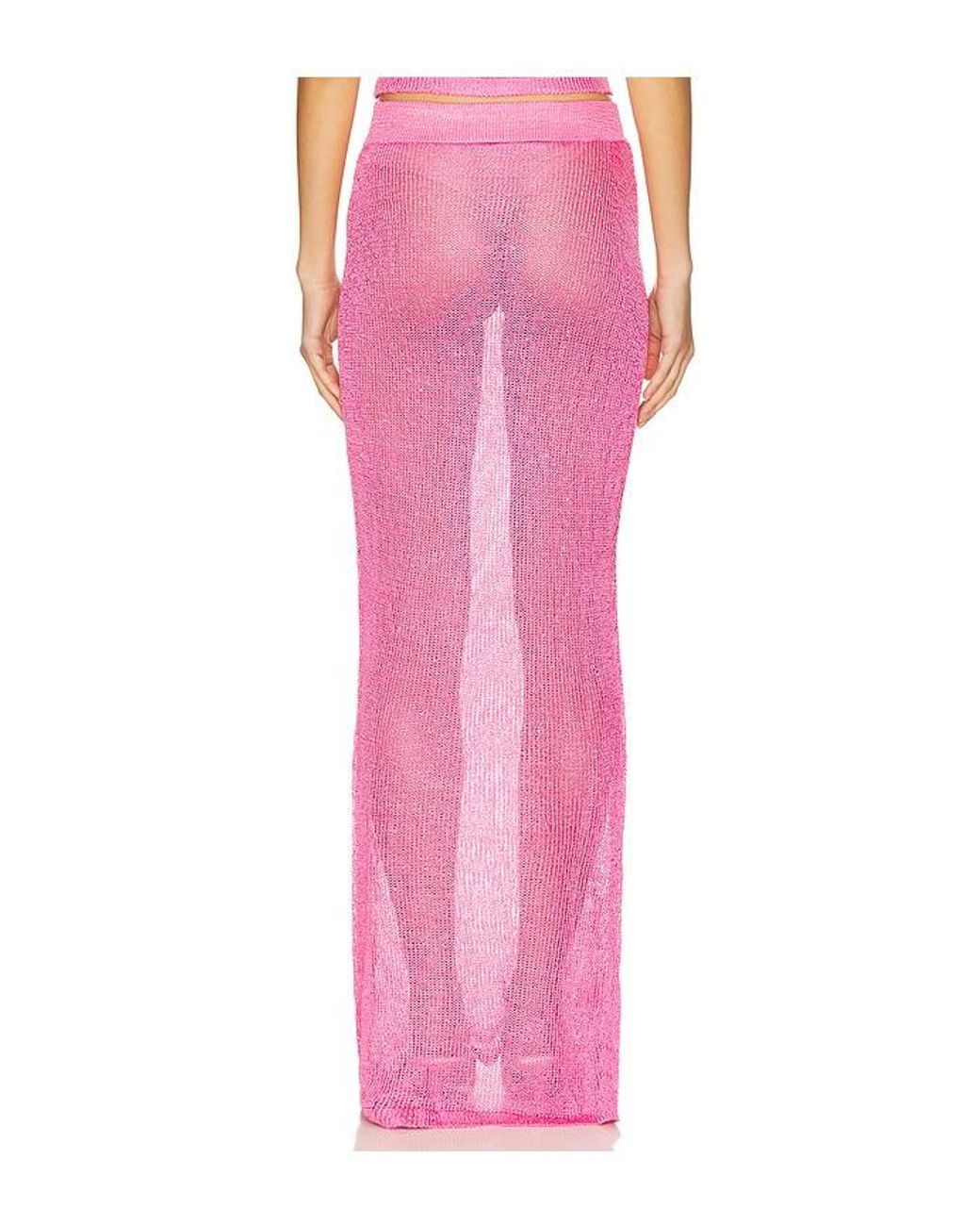 superdown Pink Miranda Maxi Skirt