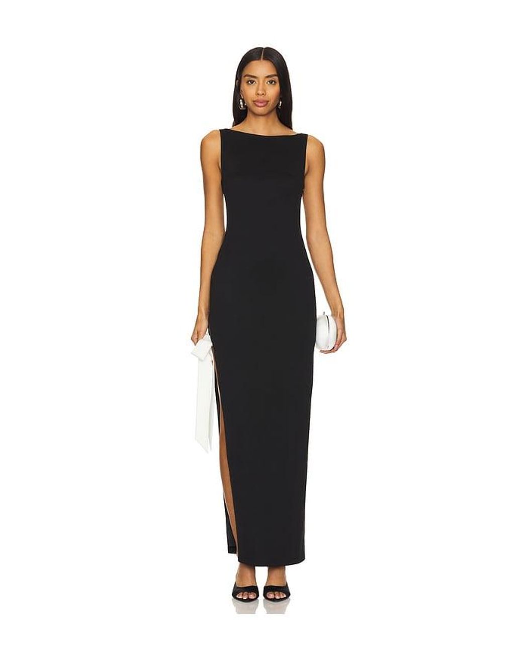 knee length dresses for ladies Kiata Maxi Dress - Musk
