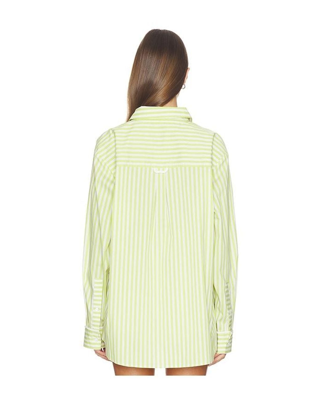 Solid & Striped White The Avril Button Down Top