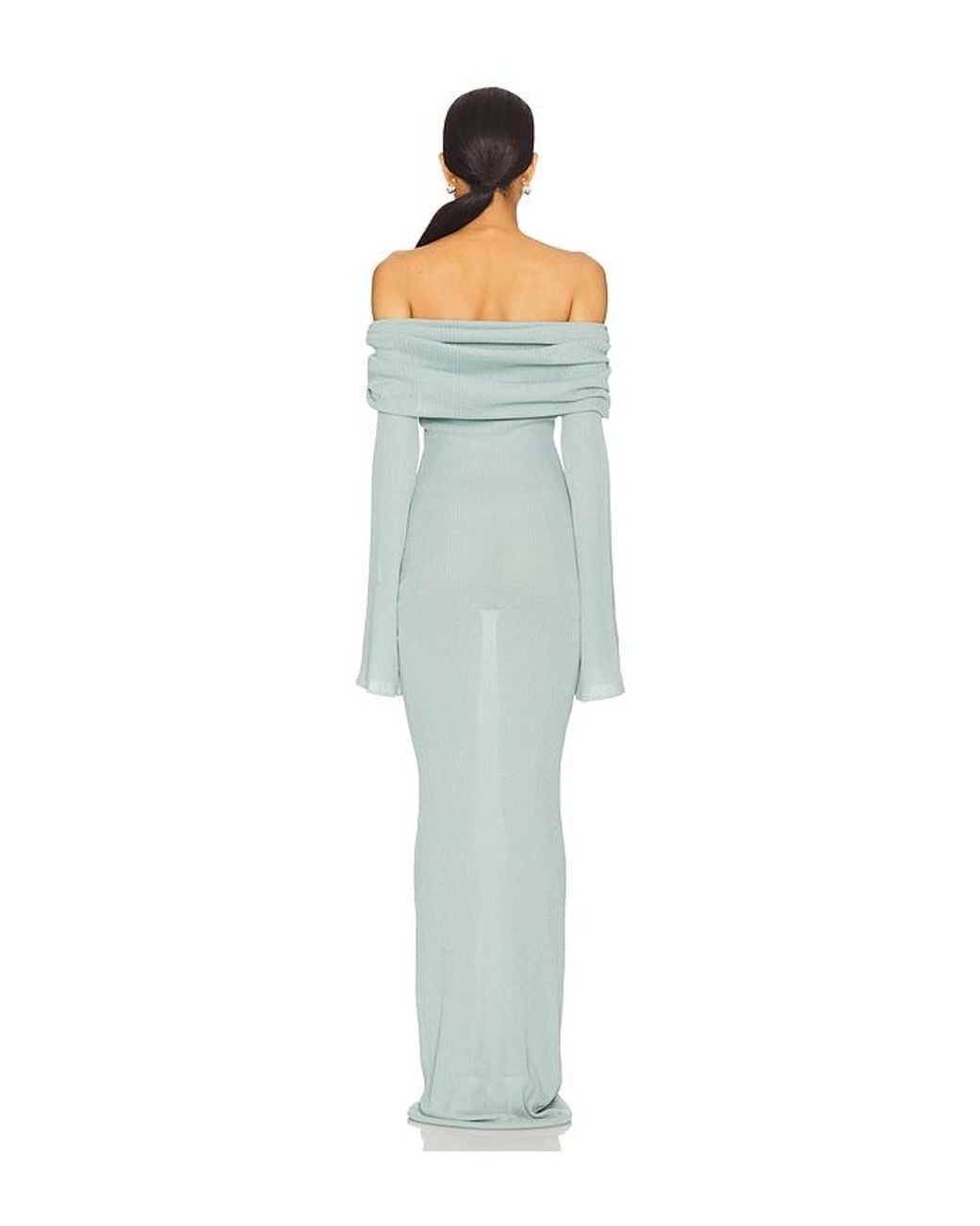 SER.O.YA Blue Xenia Maxi Dress