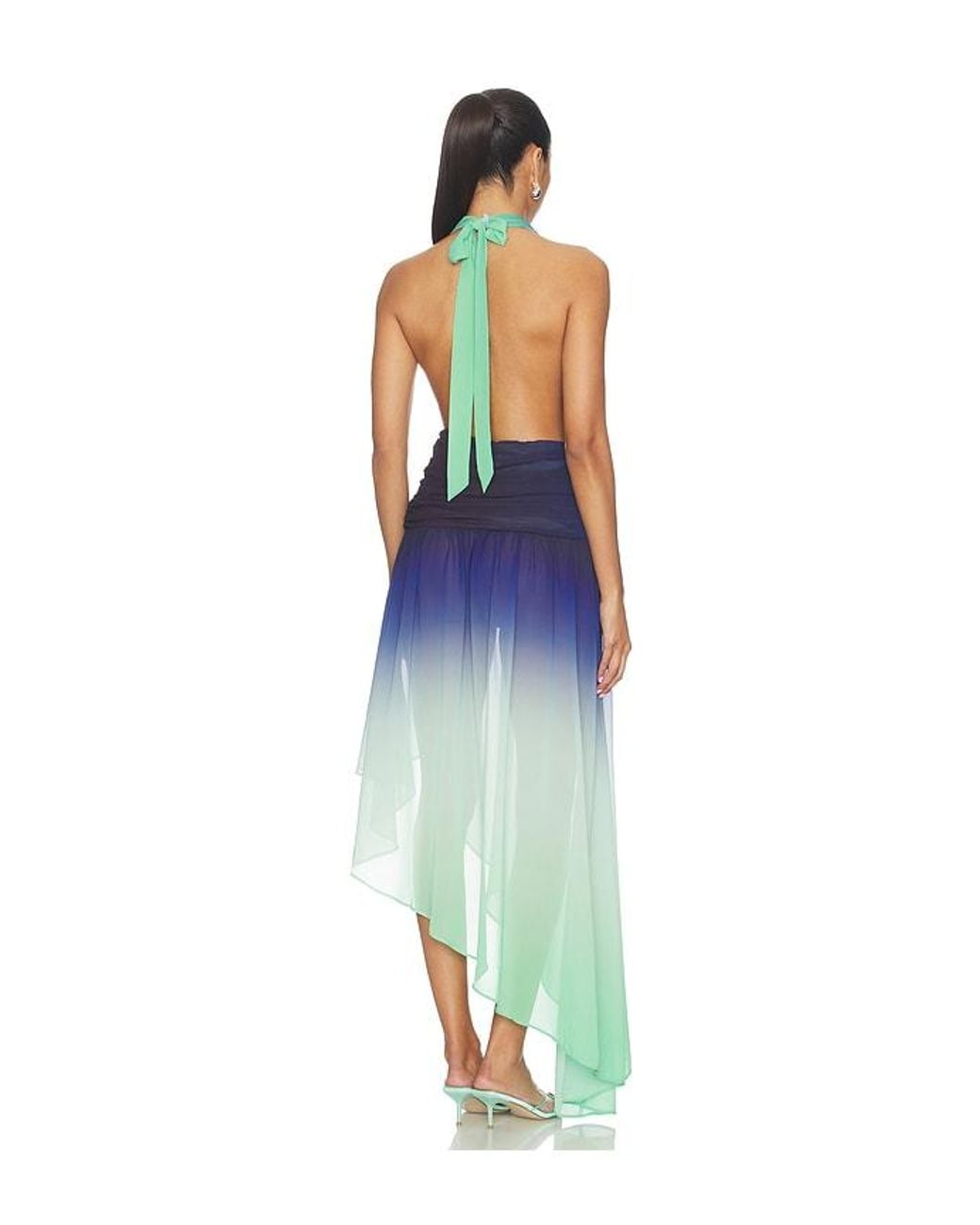 Nbd Blue Sargun Maxi Dress