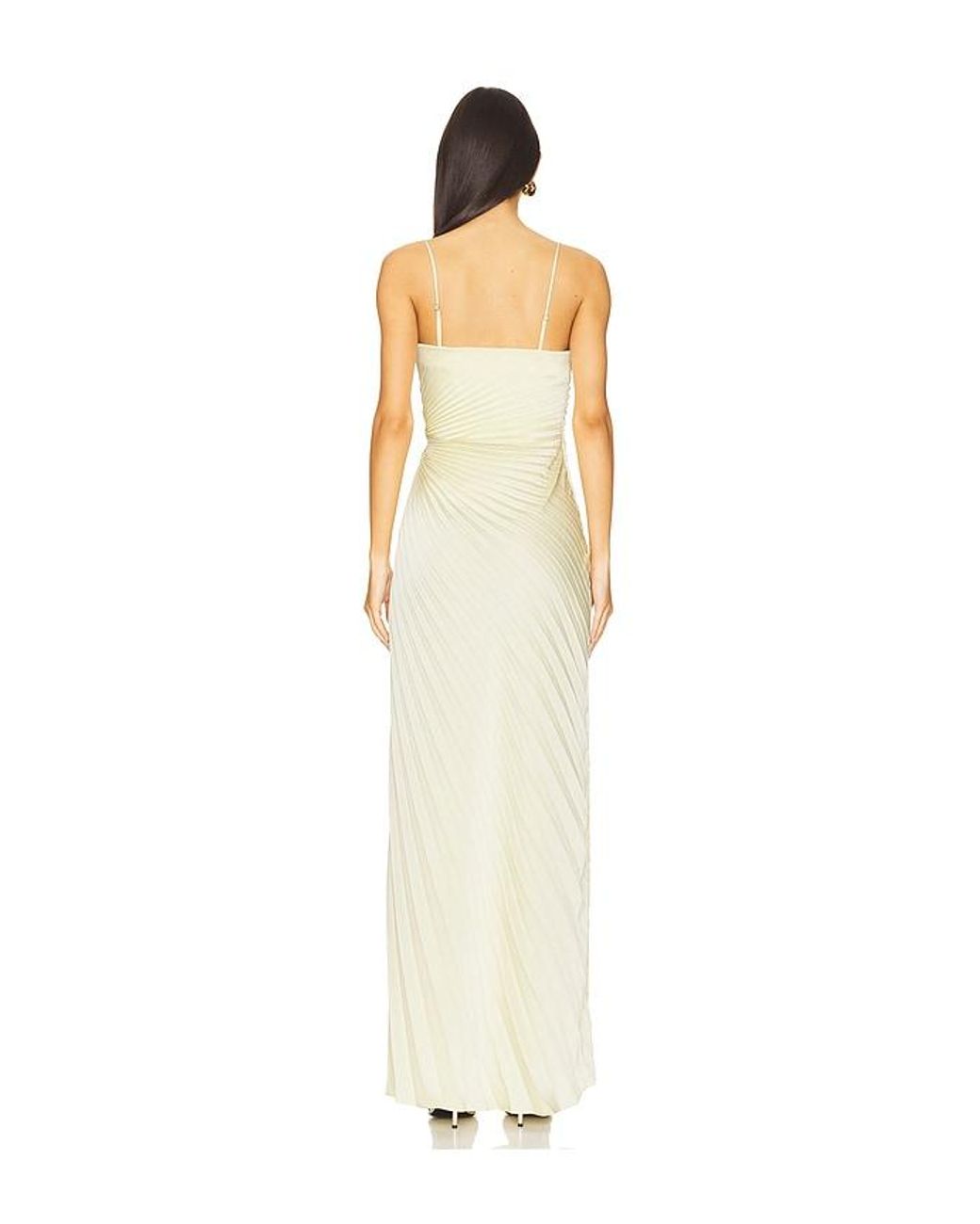 A.L.C. Metallic Layla Gown
