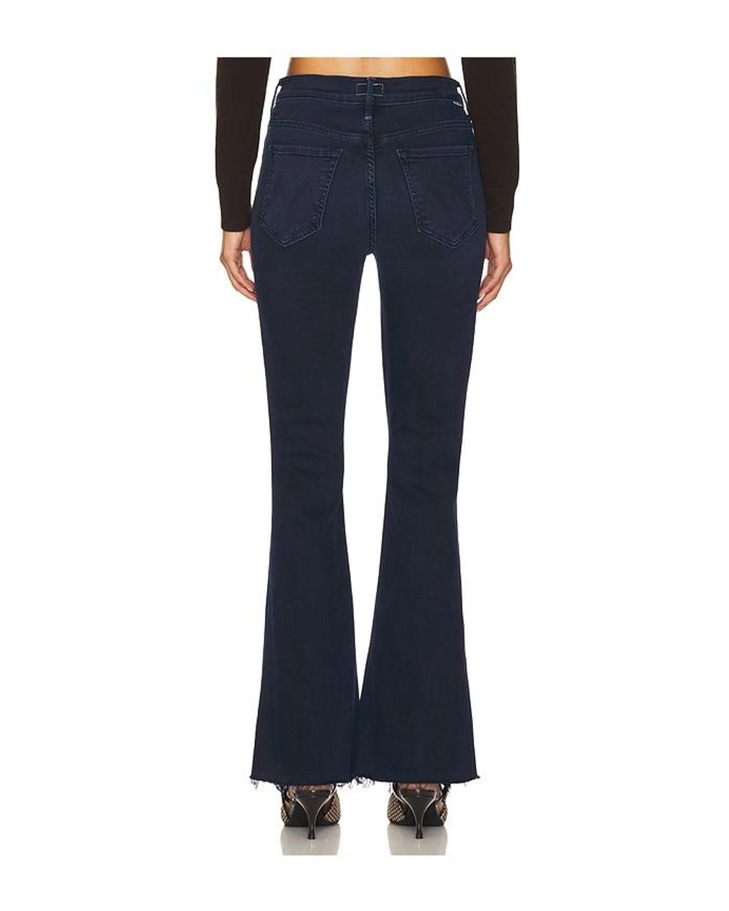 Mother Blue The Weekend Fray Jeans