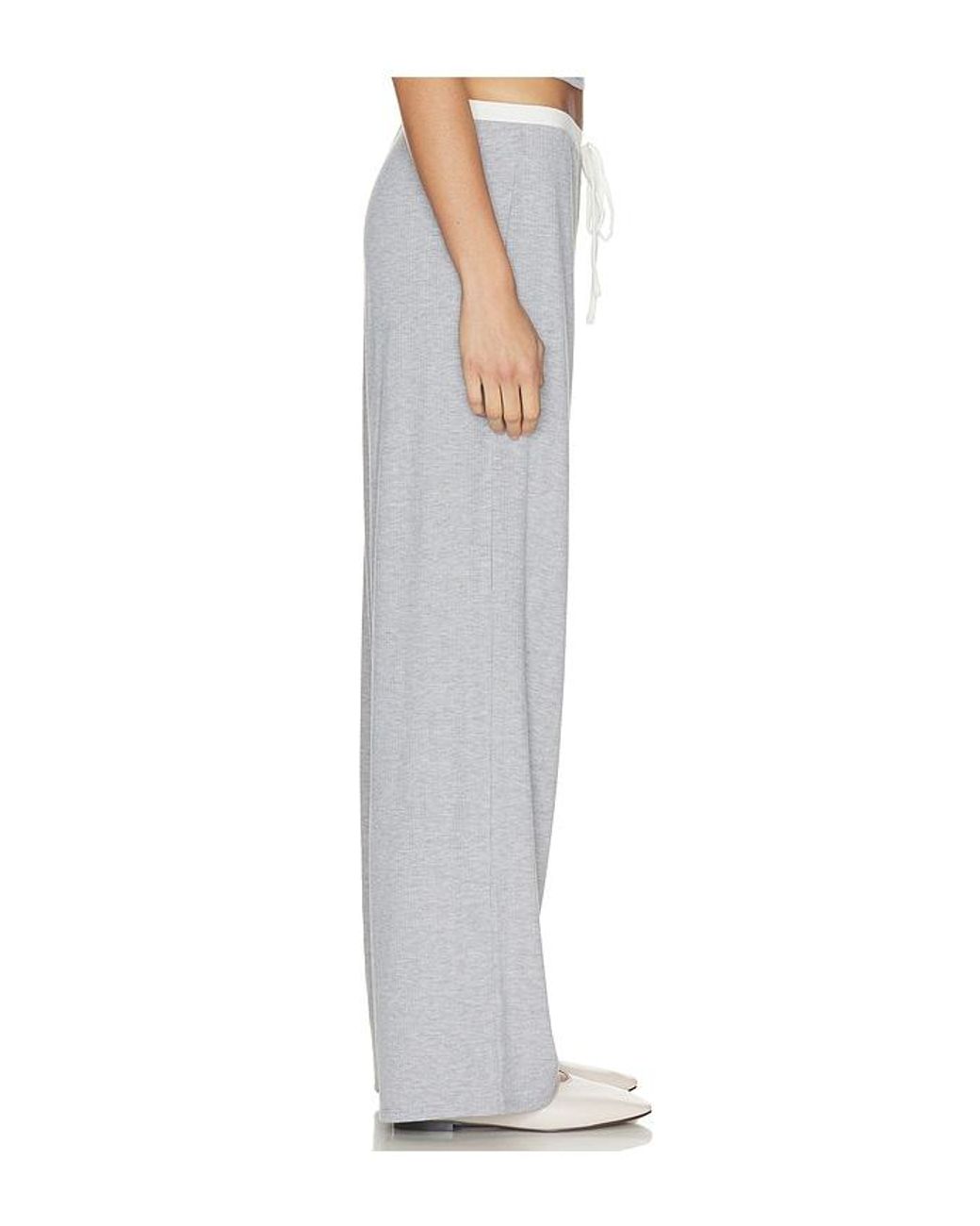 Lovers + Friends Gray Reagan Pant