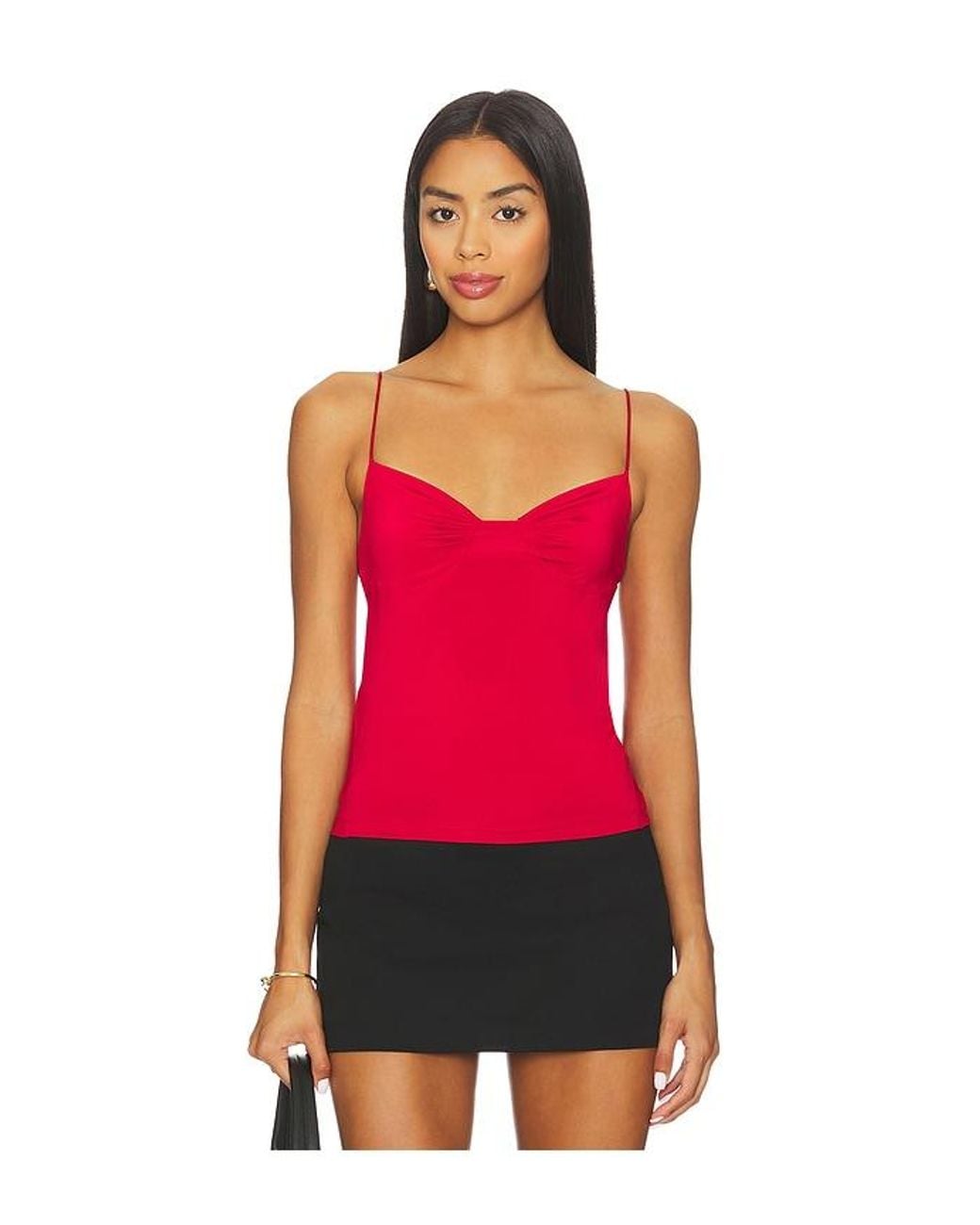 Free People Red My Way Triangle Cami